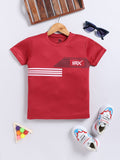 HRX by Hrithik Roshan Boys Brand Logo Printed Rapid-Dry T-shirt