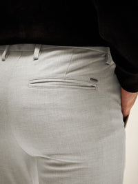 THE BEAR HOUSE Men Slim Fit Pleated Trousers