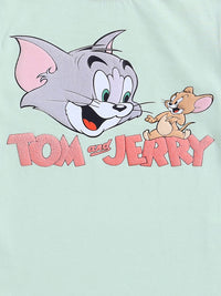 Happy Faces Boys Tom & Jerry Printed Pure Cotton T-shirt