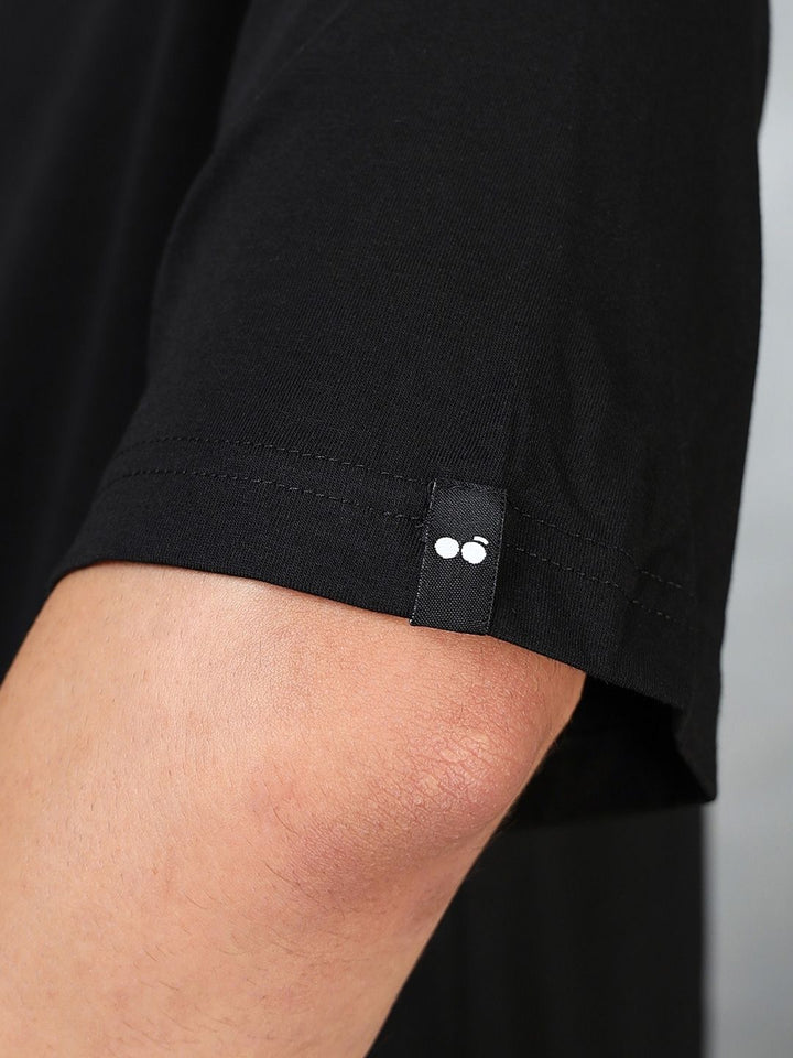 Bewakoof X Harry Potter Typography Printed Pure Cotton Oversized T-shirt