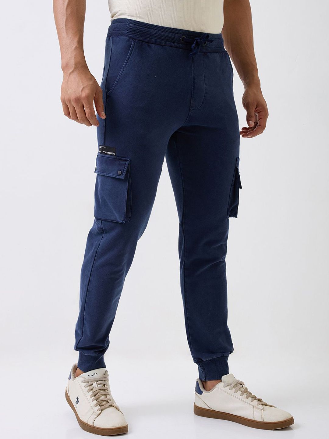 SPYKAR Men Straight-Fit Joggers