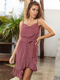 DressBerry Checked A-Line Midi Dress