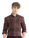 RARE RABBIT Men Comfort Opaque Checked Casual Shirt