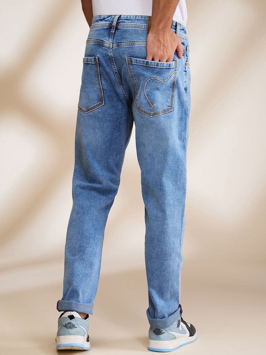 Being Human Men Slim Fit Mid-Rise Jeans