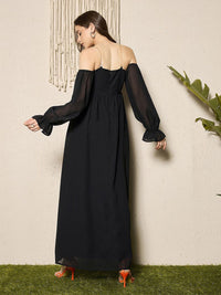 Berrylush Georgette Maxi Dress