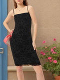 DressBerry Sunset Serenity Shoulder Straps Floral Printed Dress