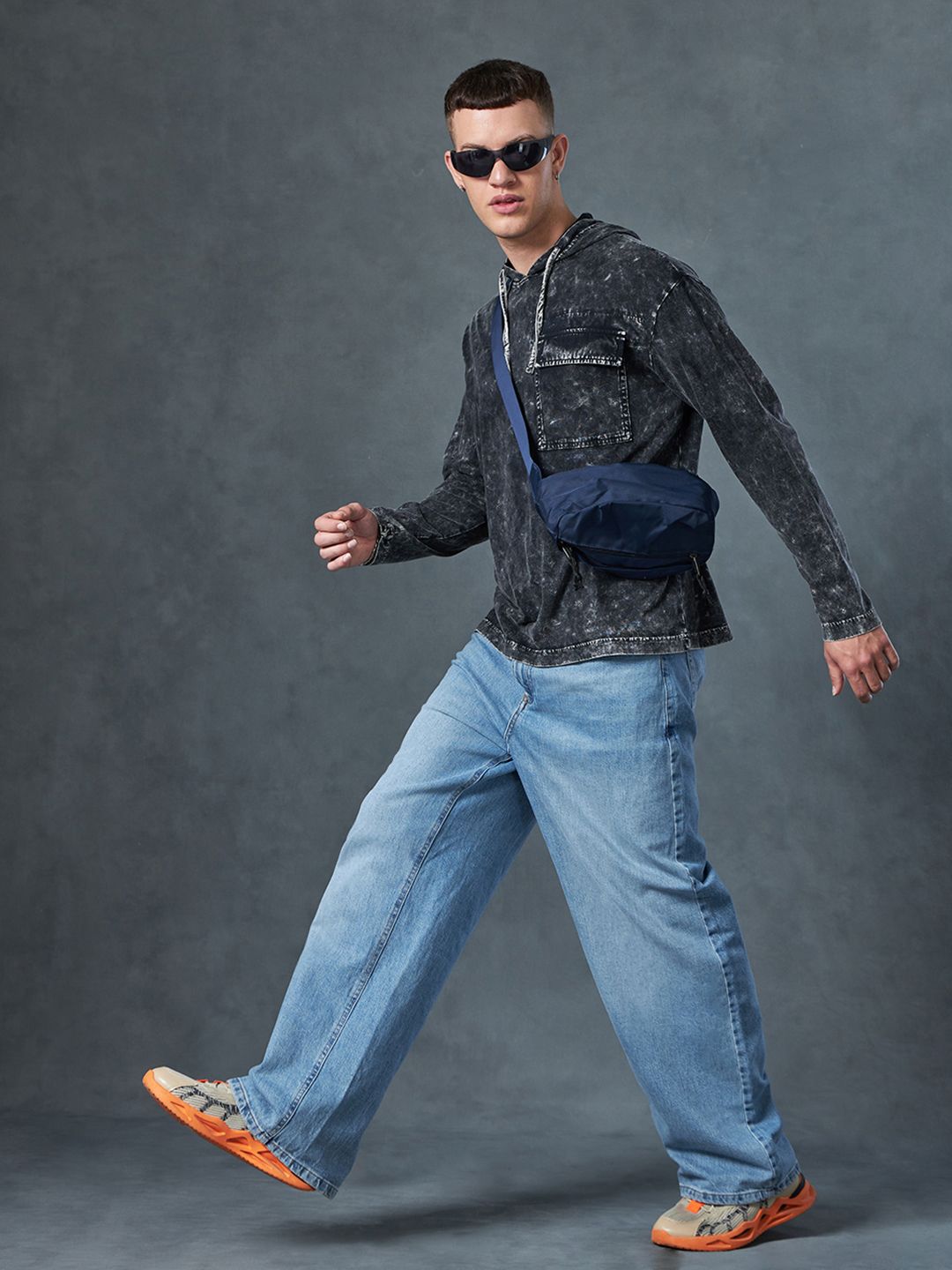 Bewakoof Pure Cotton Hooded T-shirt