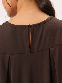 DressBerry Feminine Flair Pleated A-Line Mini Dress