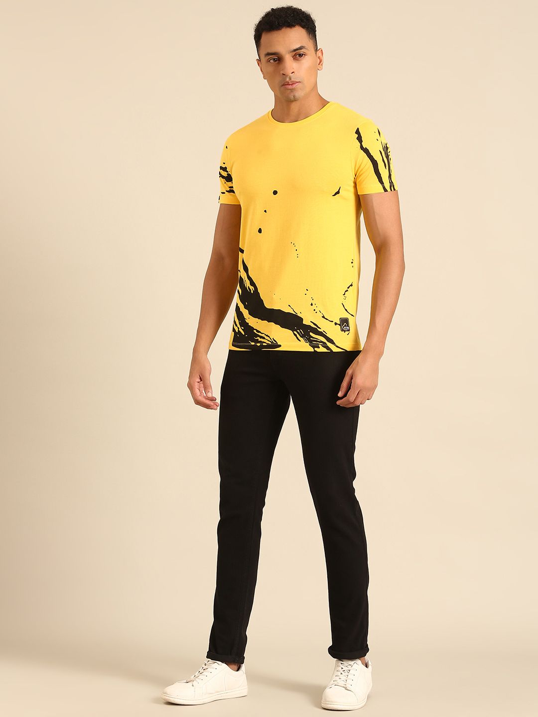 Being Human Printed Pure Cotton T-shirt