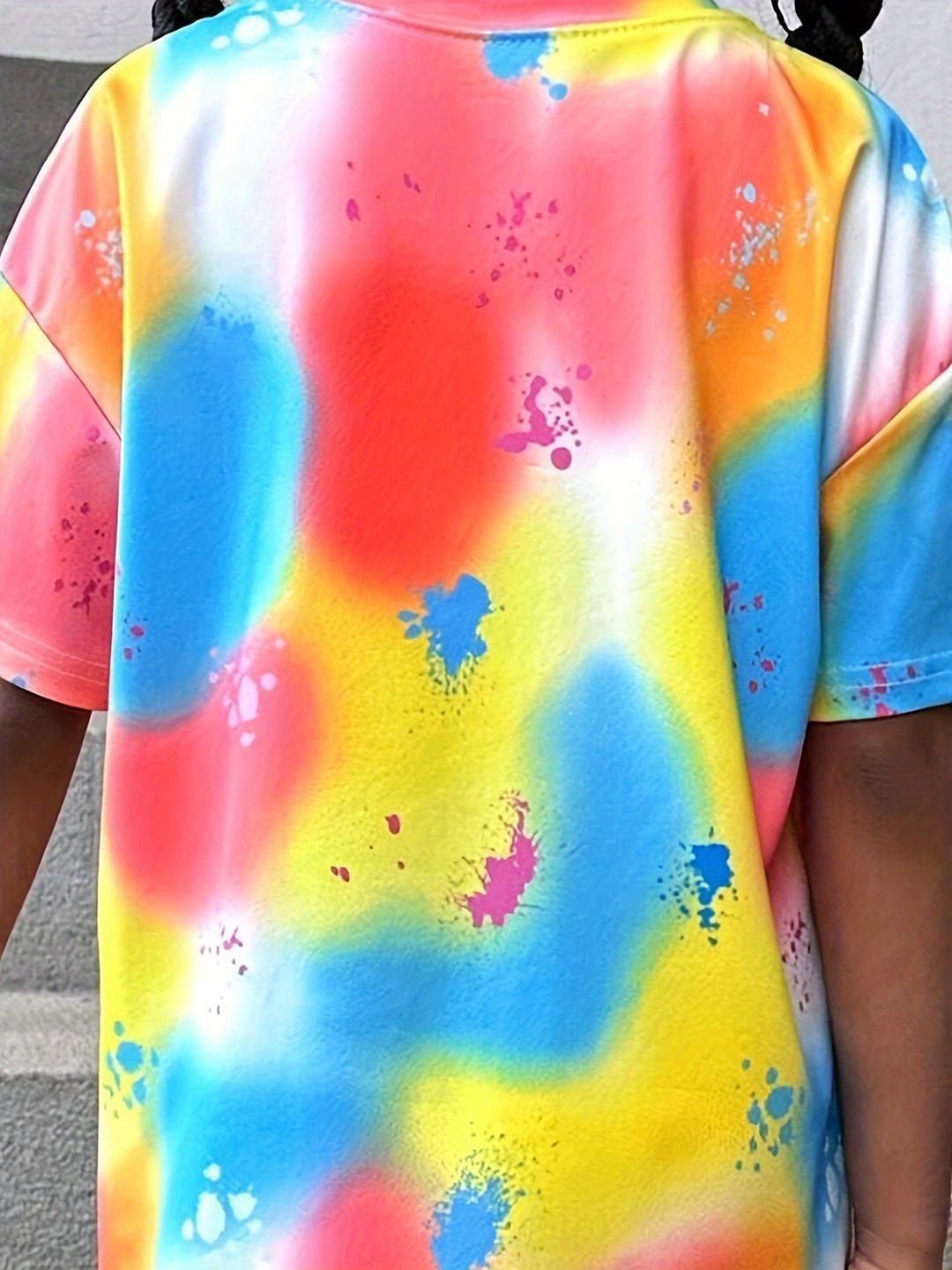 YK Girls Printed Top With Shorts