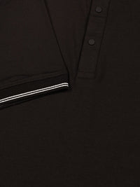 Thomas Scott Men Solid Polo Collar Cotton T-shirt