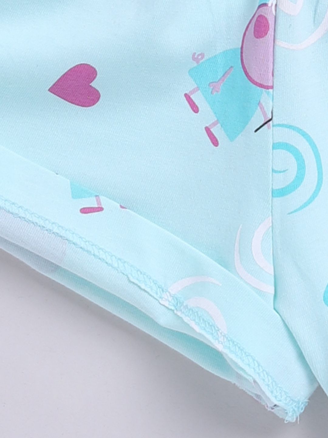 Happy Faces Girls Peppa Pig Printed Pure Cotton Shorts