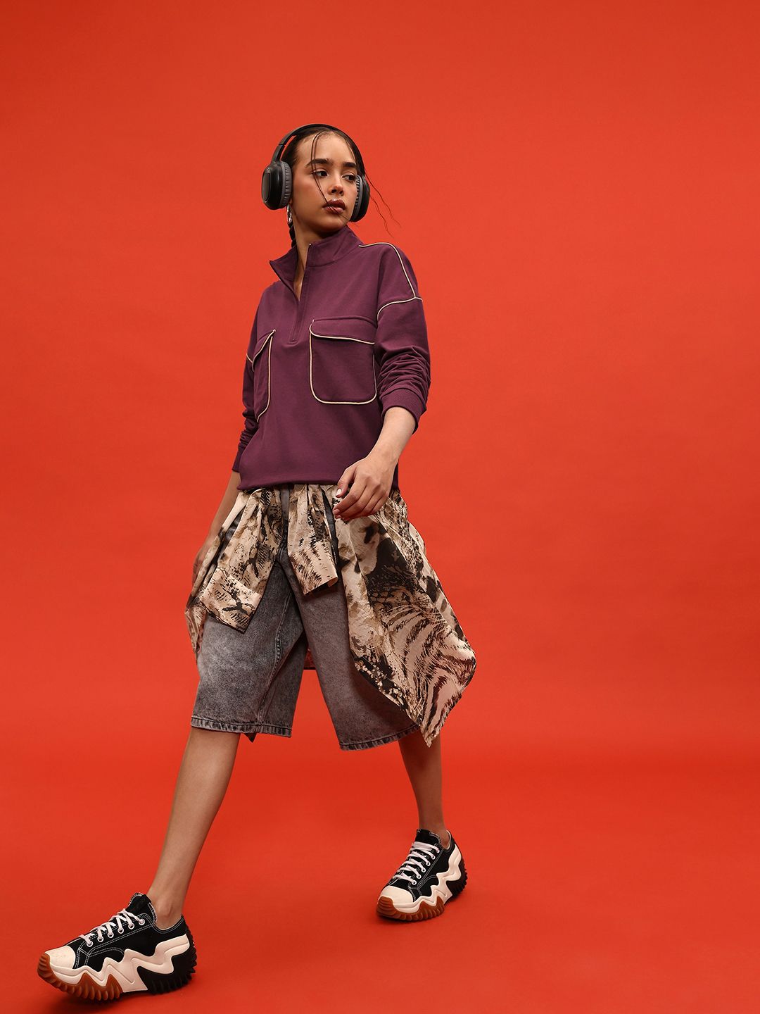 DressBerry Pocket Detail Sweatshirt