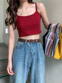 DressBerry Round Neck Crop T-Shirt