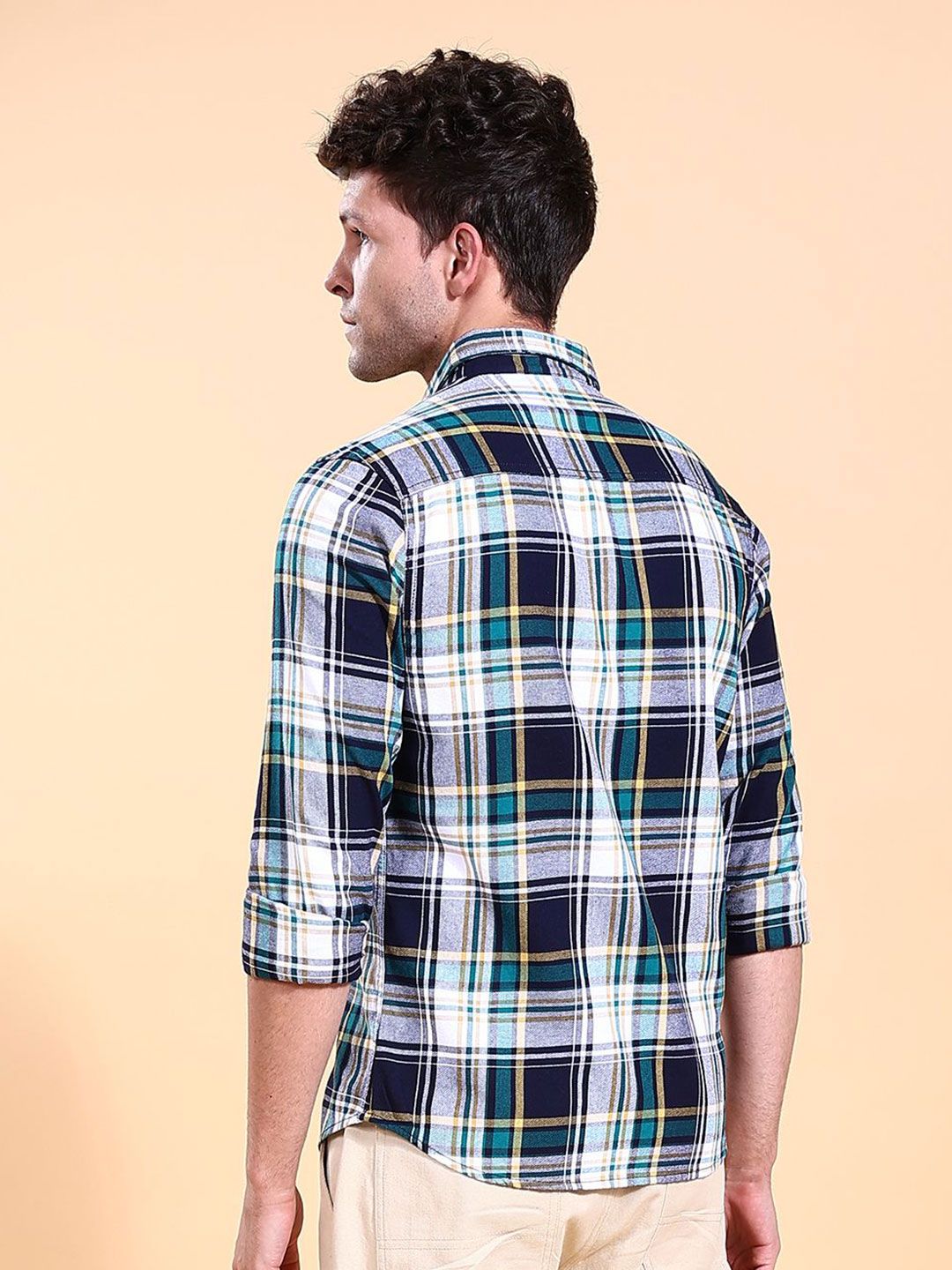 The Indian Garage Co Checked Casual Shirt