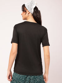 DressBerry Cultural Canvas Printed T-shirt