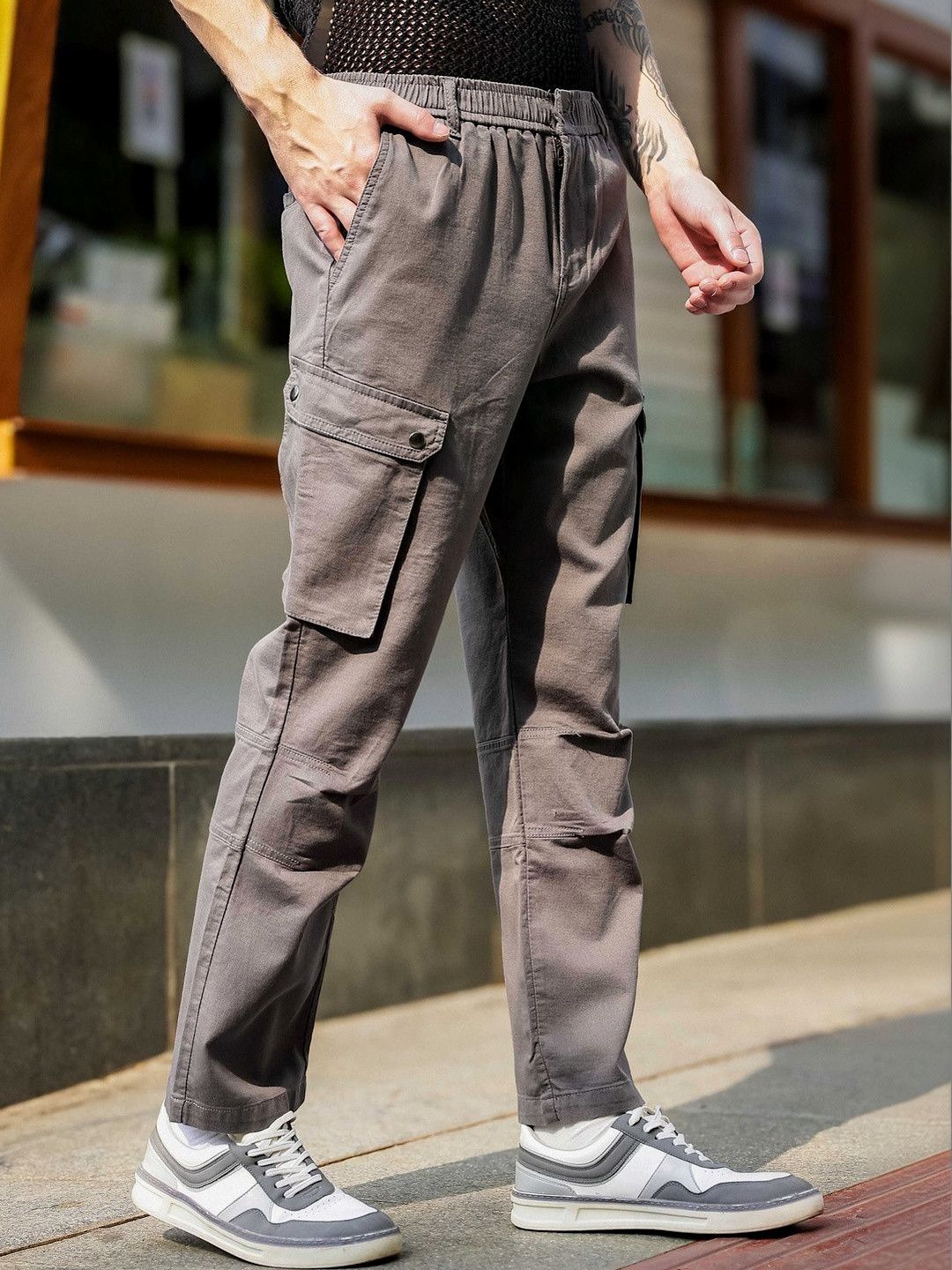 Eszett Men Cargos Trousers