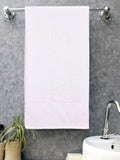 BOMBAY DYEING Tulip White Pure Cotton 450 GSM Bath Towel