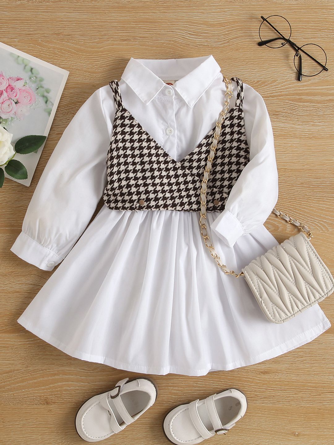 YK Fit & Flare Dress