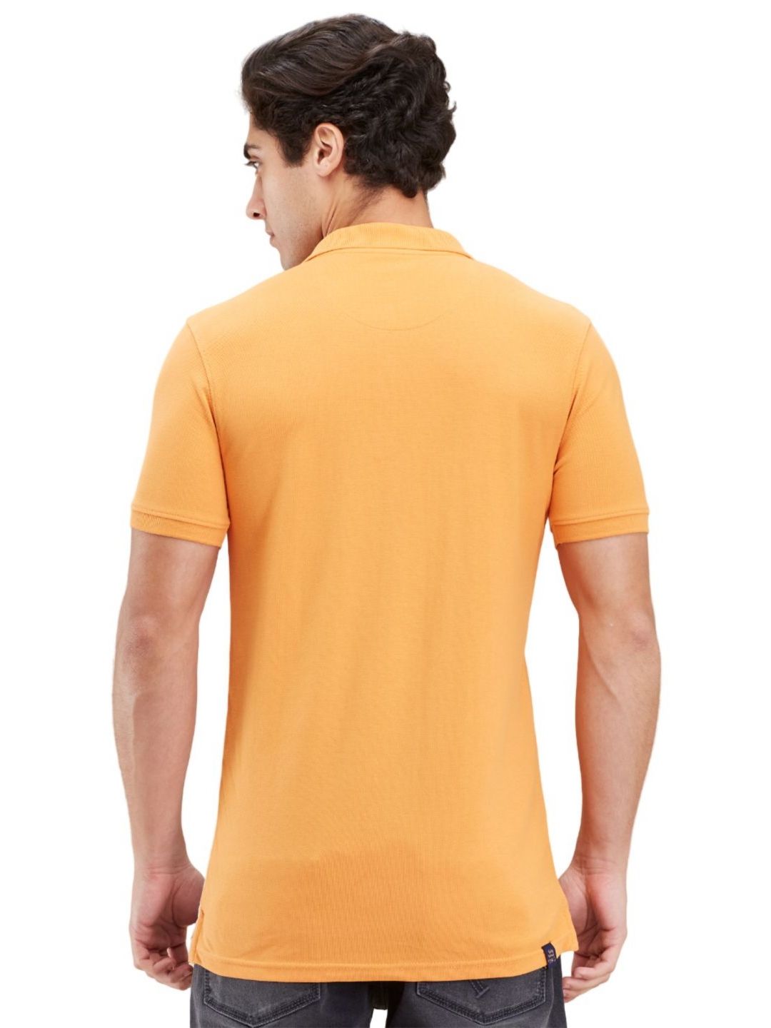 Being Human Men Colourblocked Polo Collar T-shirt