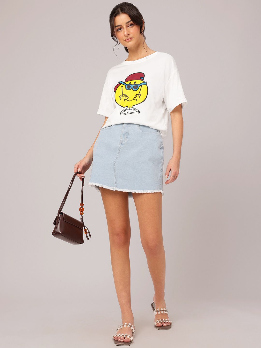 DressBerry Dreamy Doodle Relax Longline Tee