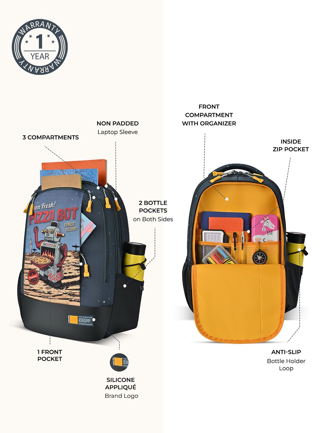 Gear Unisex Graphic Backpack