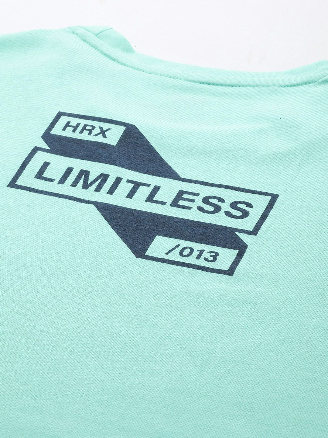 HRX by Hrithik Roshan Printed Drop-Shoulder Sleeves Boxy Lifestyle T-shirt