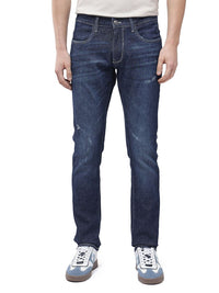 RARE RABBIT Men Comfort Mid-Rise Regular Fit Stretchable Jeans