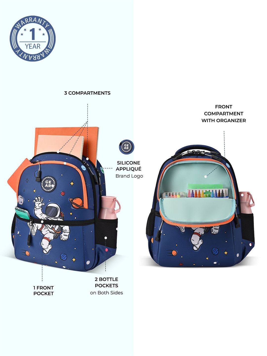 Gear Unisex Graphic Backpack