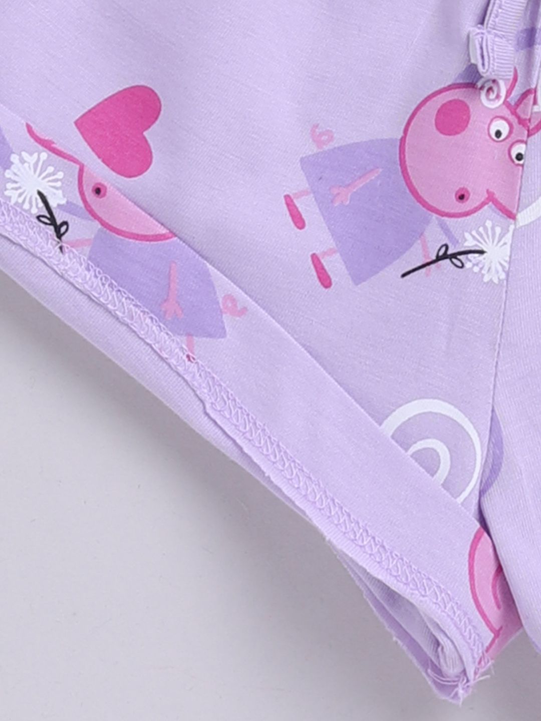 Happy Faces Girls Peppa Pig Printed Pure Cotton Shorts