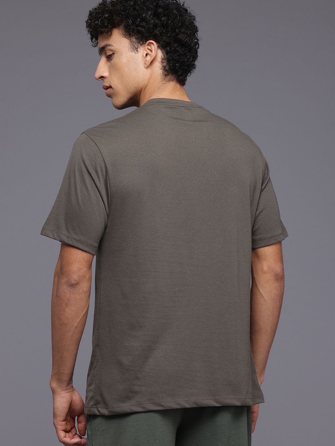 HRX by Hrithik Roshan Men Typography Printed Relaxed Fit Yoga T-shirt