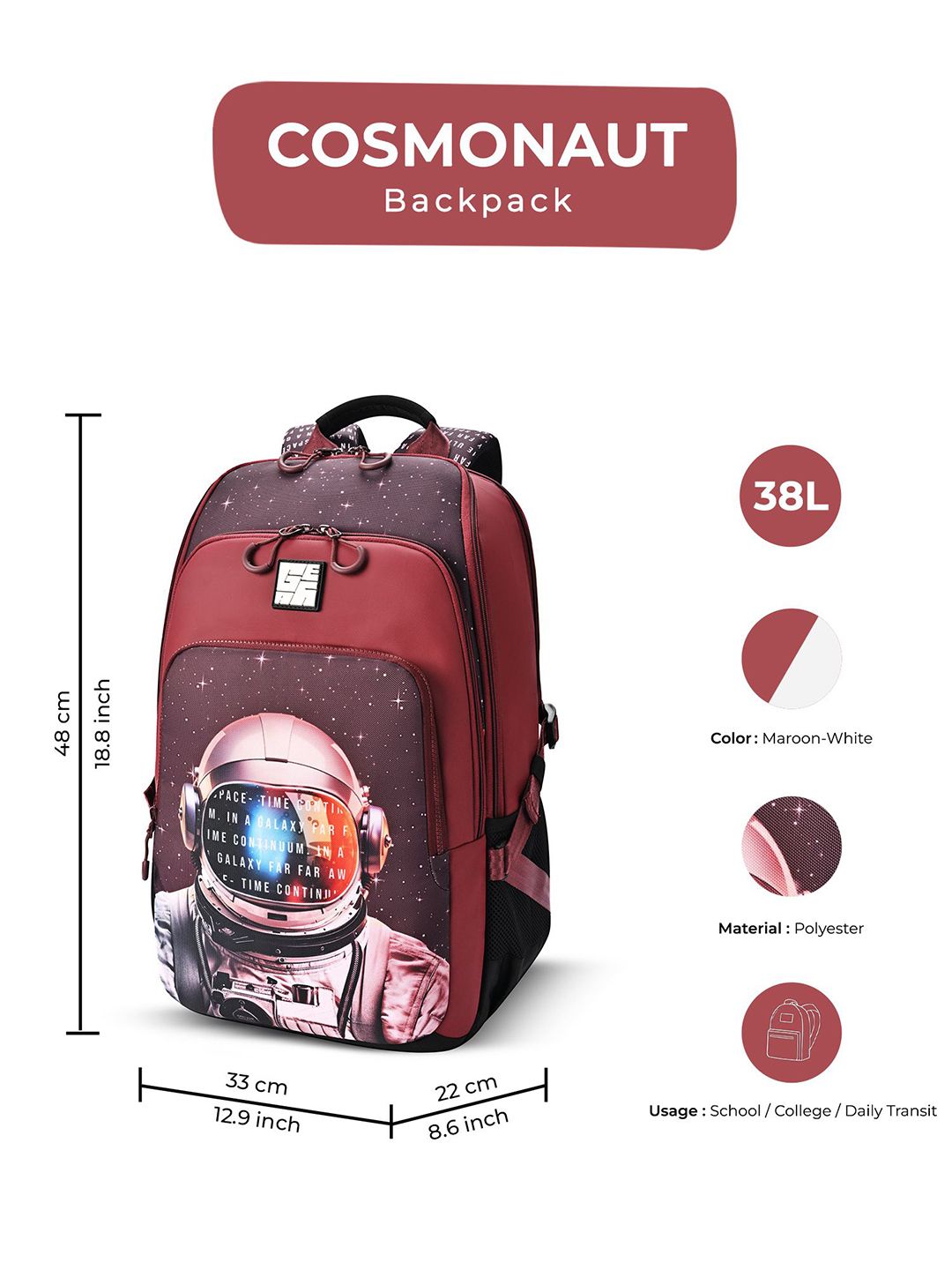 Gear Unisex Backpack