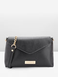DressBerry Textured Structured Sling Bag