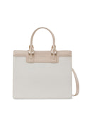 Lino Perros Structured Satchel with Applique