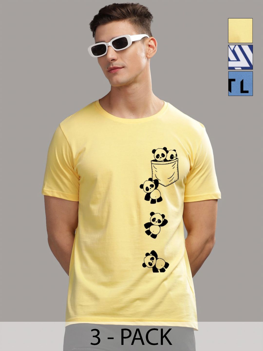 ADRO Men Printed T-shirt