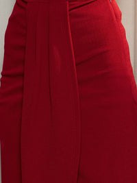 Berrylush High Rise Tulip Maxi Skirt