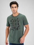 SPYKAR Men Typography Applique Slim Fit T-shirt