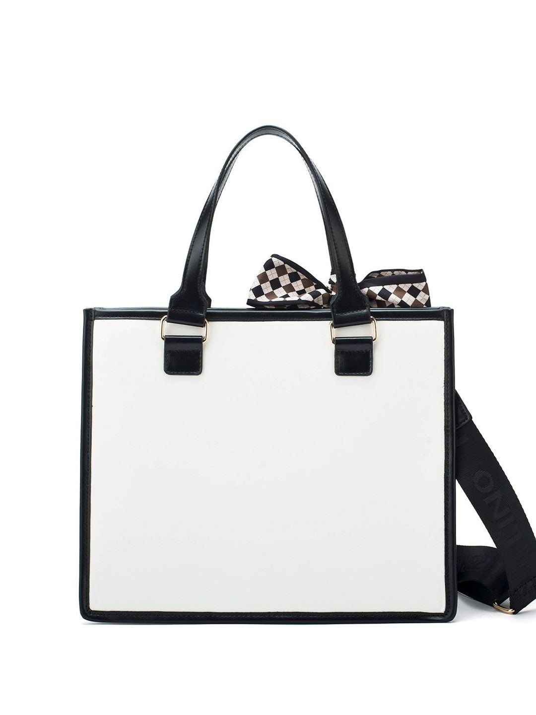 Lino Perros Swagger Tote Bag with Bow Detail
