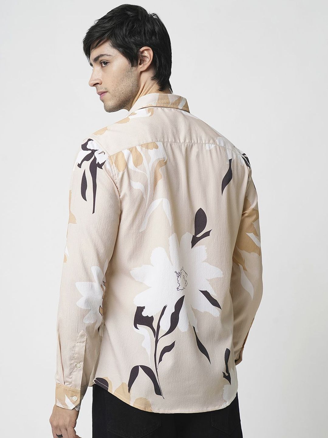 VASTRADO Men Floral Printed Opaque Casual Shirt