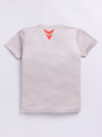 HRX by Hrithik Roshan Boys Typography Printed Rapid-Dry T-shirt