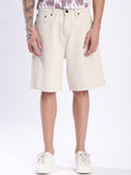 Bene Kleed Men Relax Fit Distressed Denim Shorts