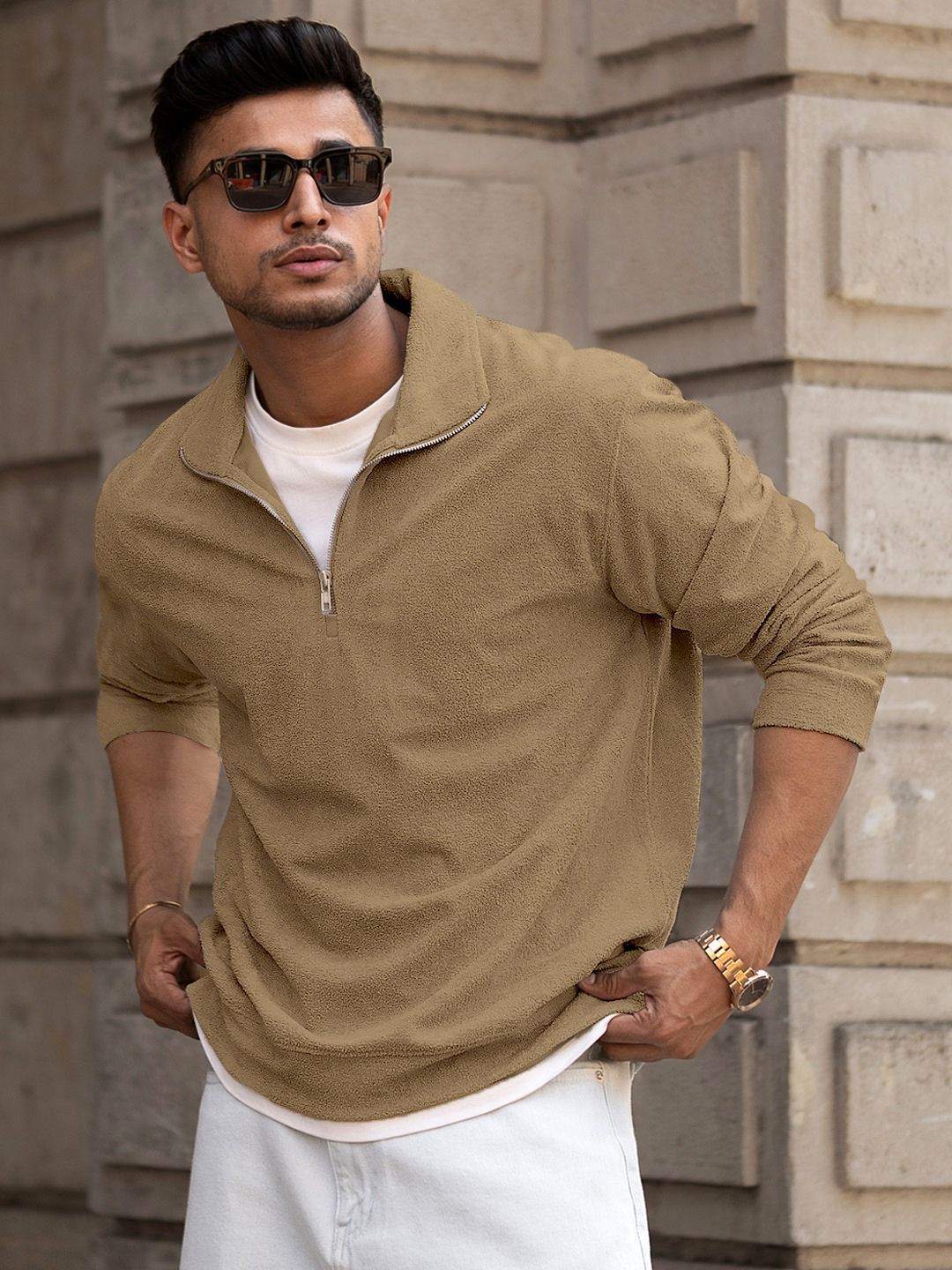 Powerlook Men Polo Collar T-shirt