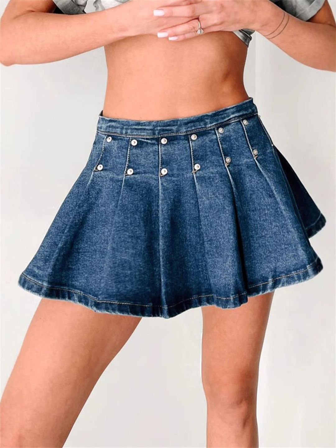 DressBerry Women Flared Mini Skirt