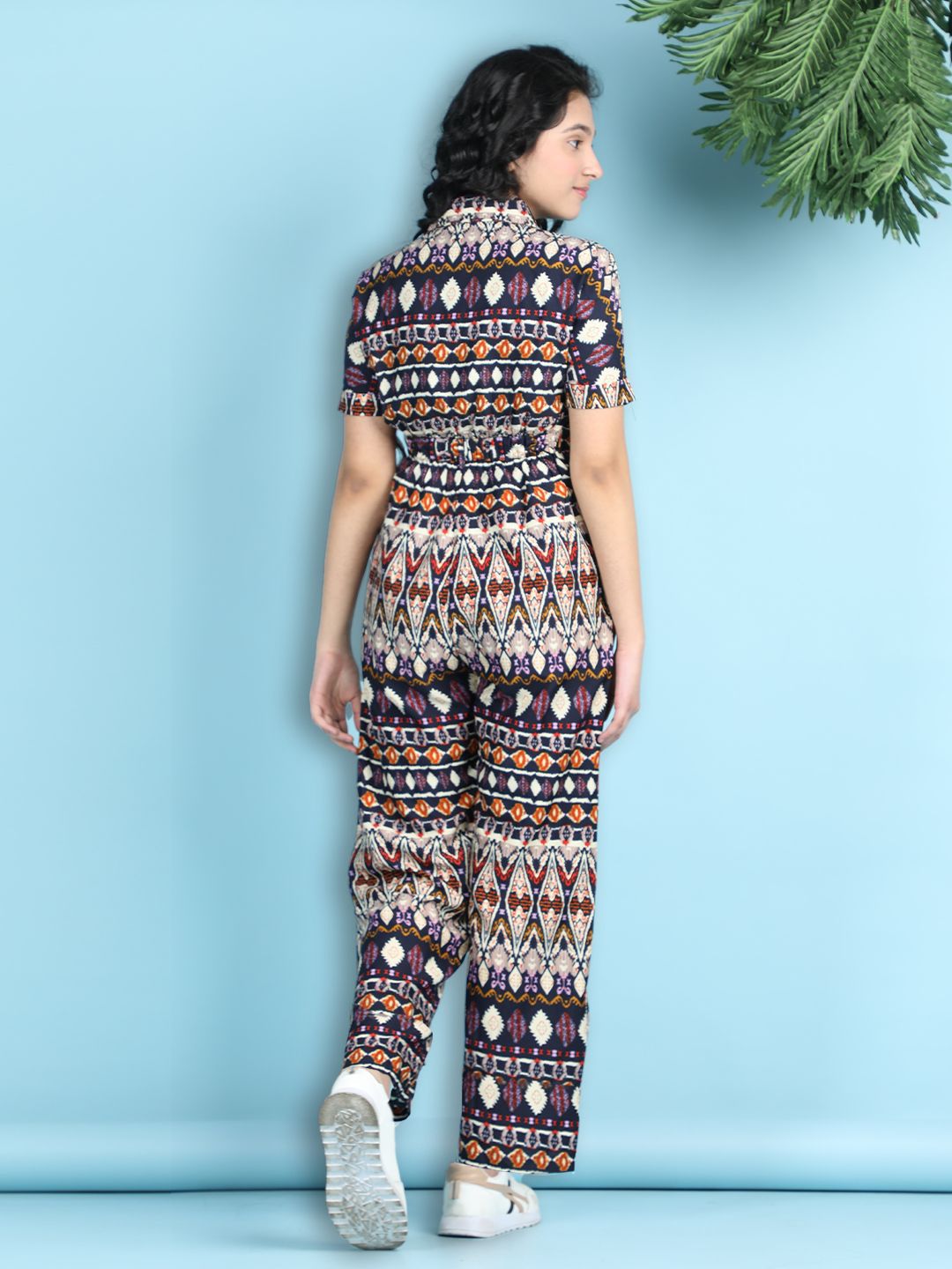Cutiekins Girls Printed Basic Jumpsuit