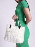 DressBerry Quilted Shopper Handheld Bag