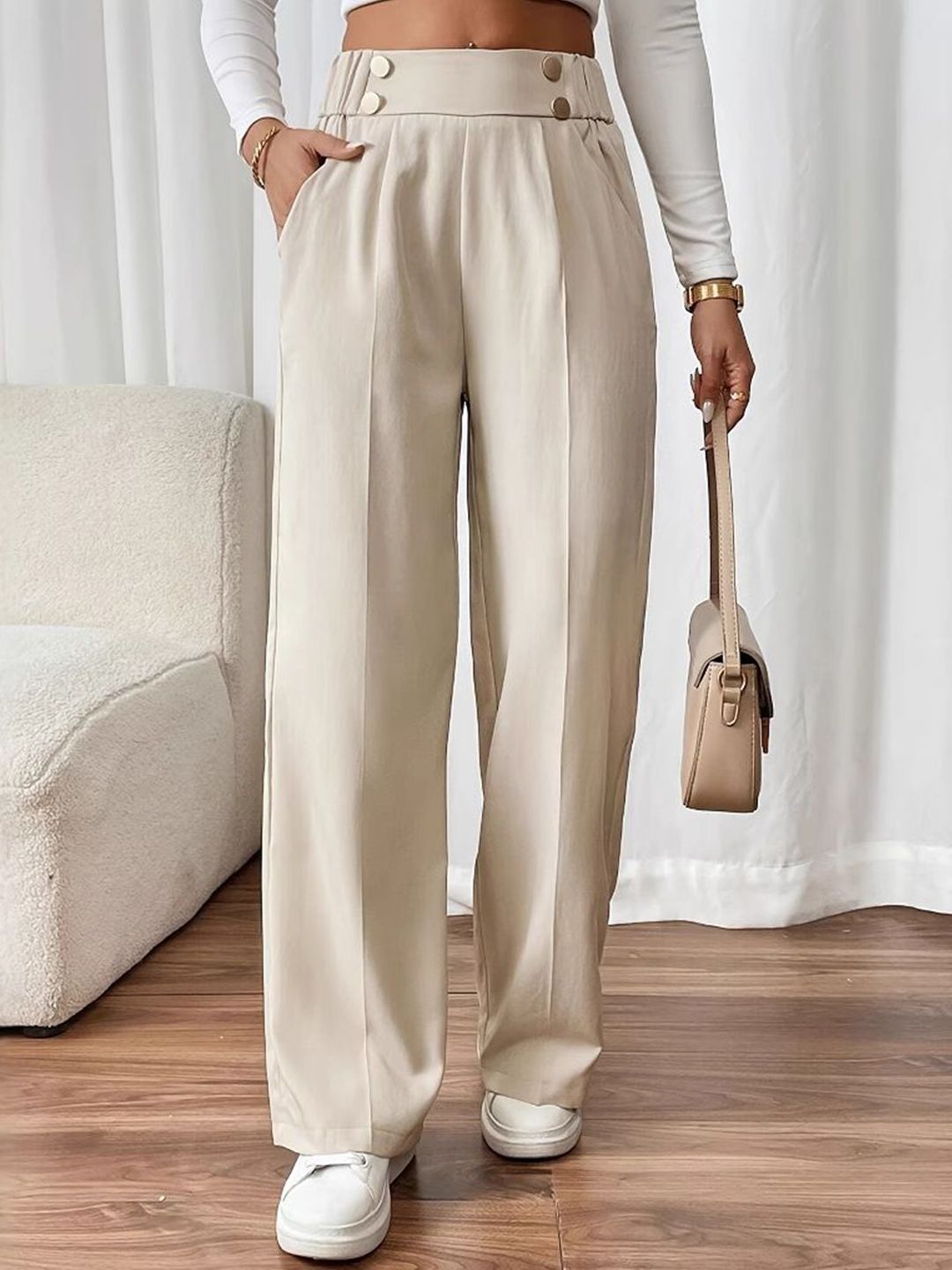all about you Women Loose Fit Trousers