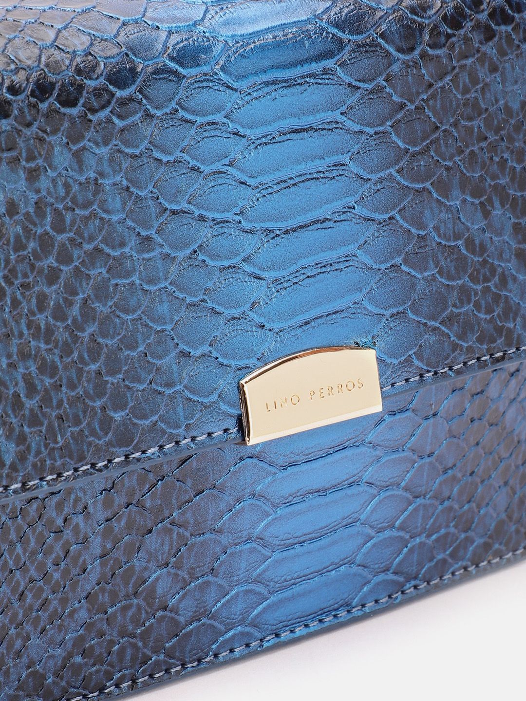 Lino Perros Textured Structured Shoulder Bag