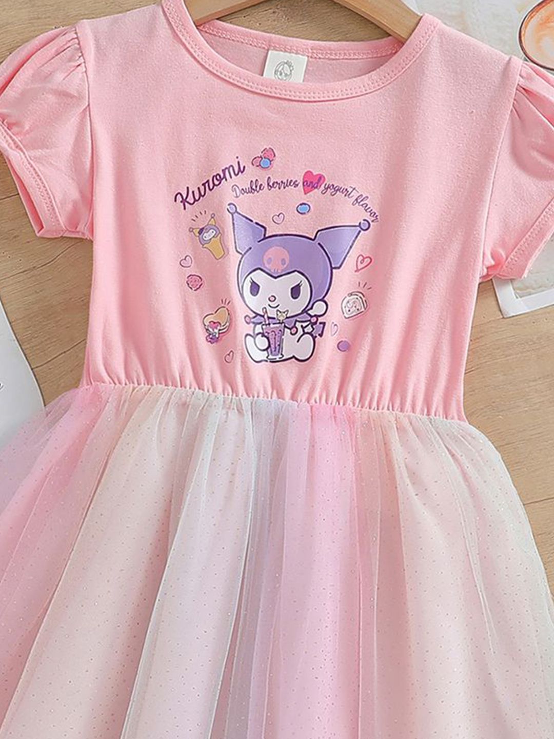 YK Print Fit & Flare Dress