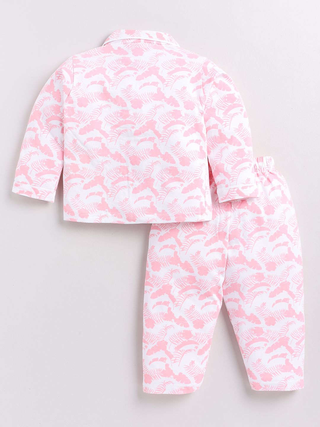 Moms Love Boys Floral Printed Night Suit