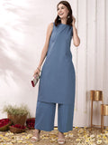 Anouk Sleeveless Pure Cotton Co-Ords Set